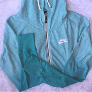 🔥NIKE🔥 blue ombré hoodie